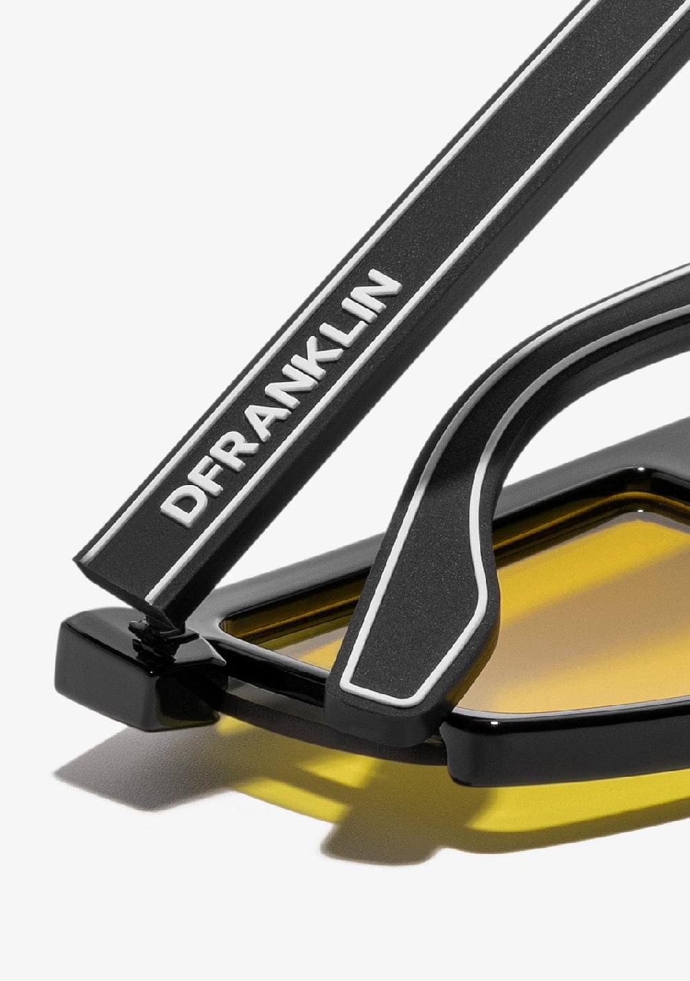 D.franklin Alpha Shiny Black / Yellow