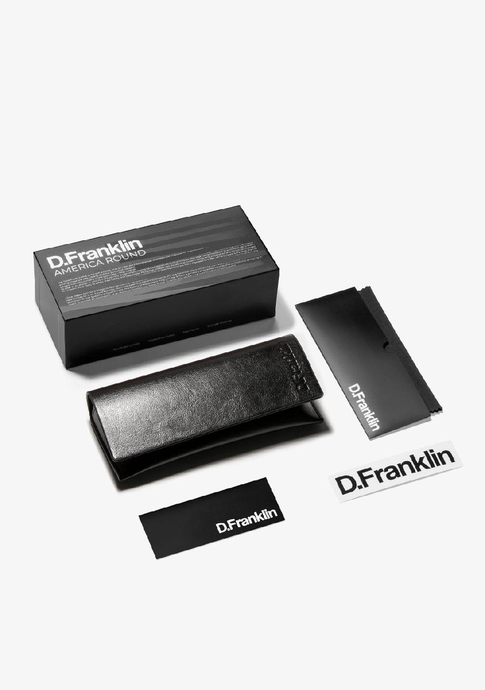 D.franklin America Round Black / Black