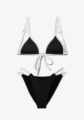D.franklin Aruba Top + Feroe Bottom Bikini Black
