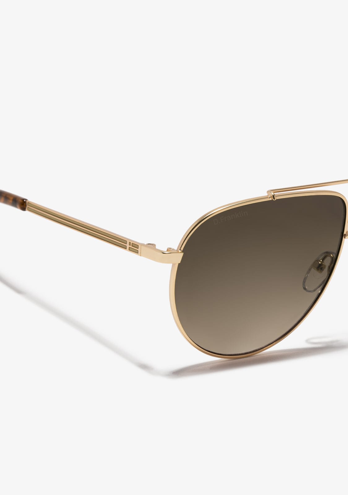 D.franklin Aviator Legacy Gold / Brown