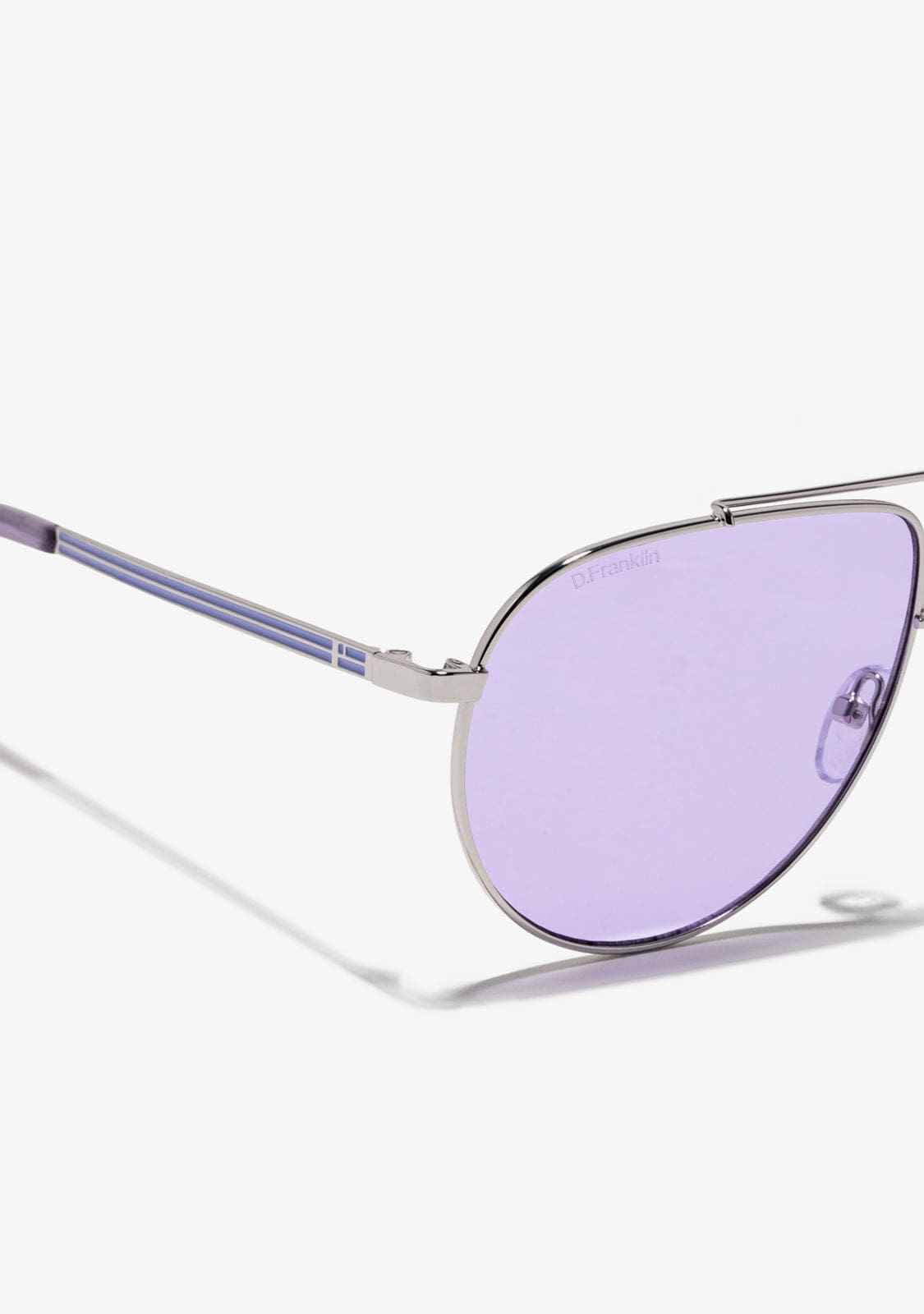 D.franklin Aviator Legacy Silver / Lavender