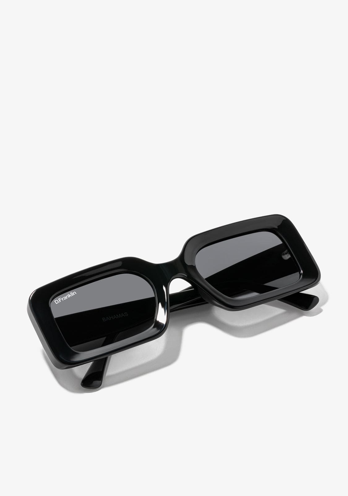 D.franklin Bahamas Shiny Black / Smoke