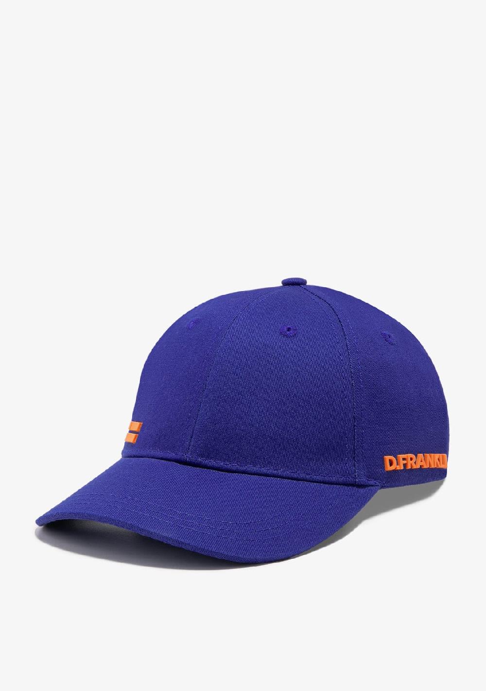 D.franklin Basic Flag Cap Blue / Orange