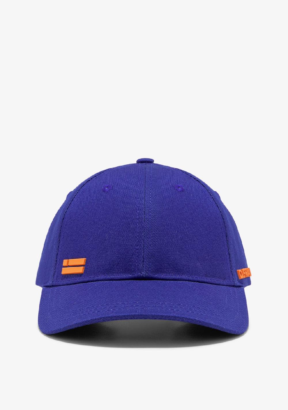 D.franklin Basic Flag Cap Blue / Orange