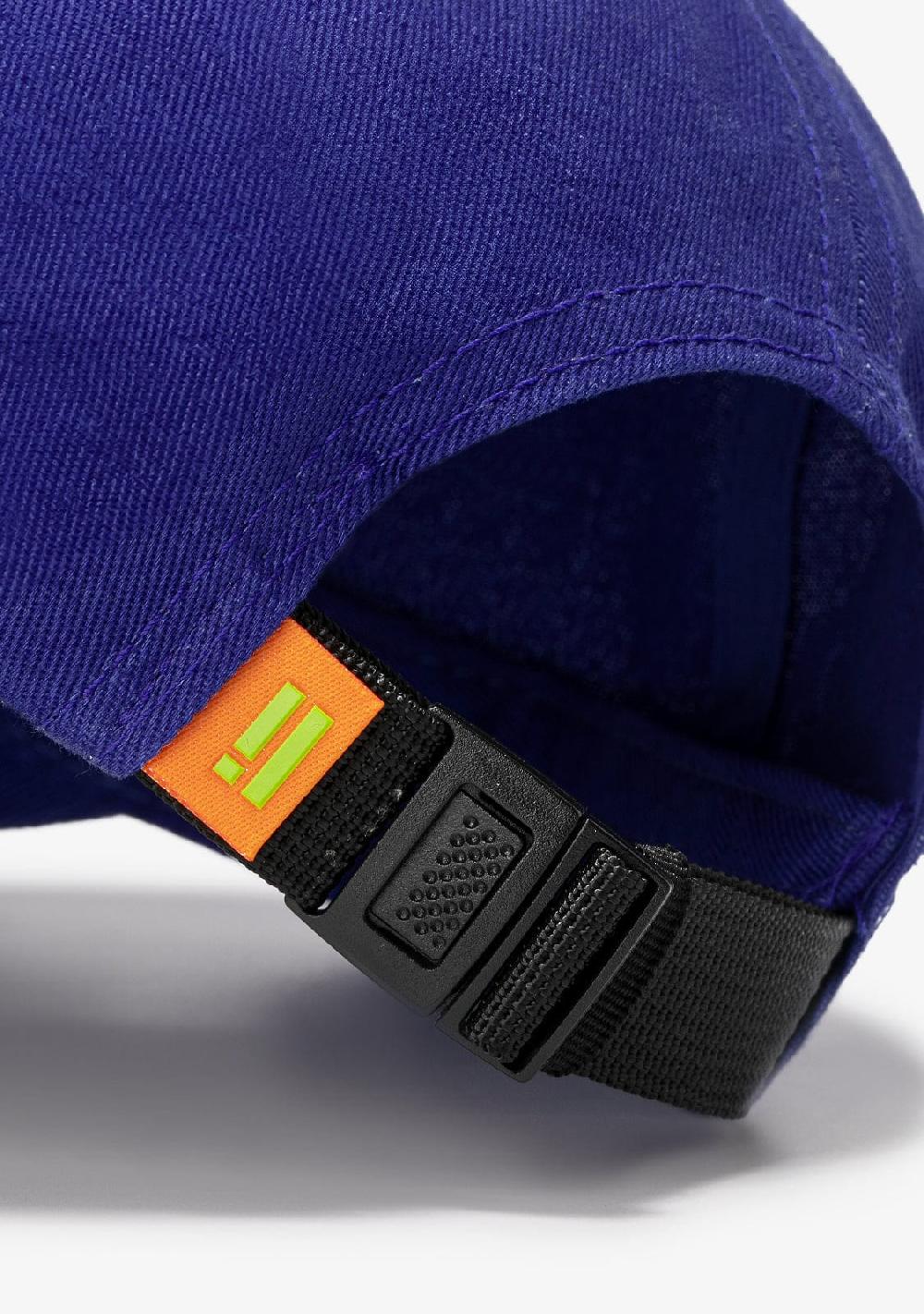 D.franklin Basic Flag Cap Blue / Orange