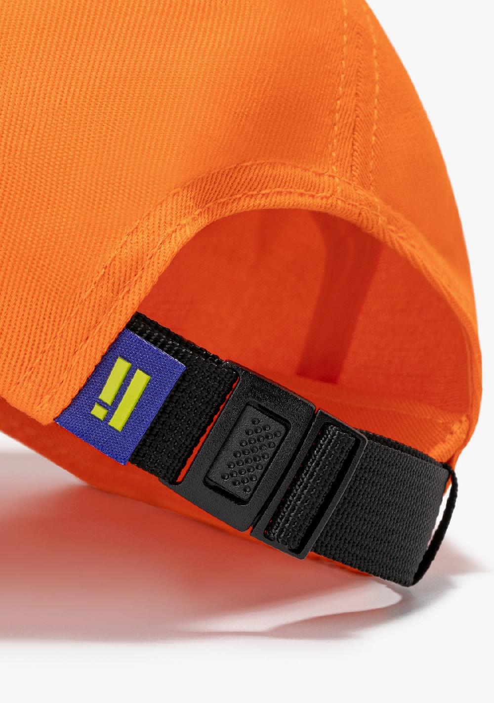D.franklin Basic Flag Cap Orange / Blue