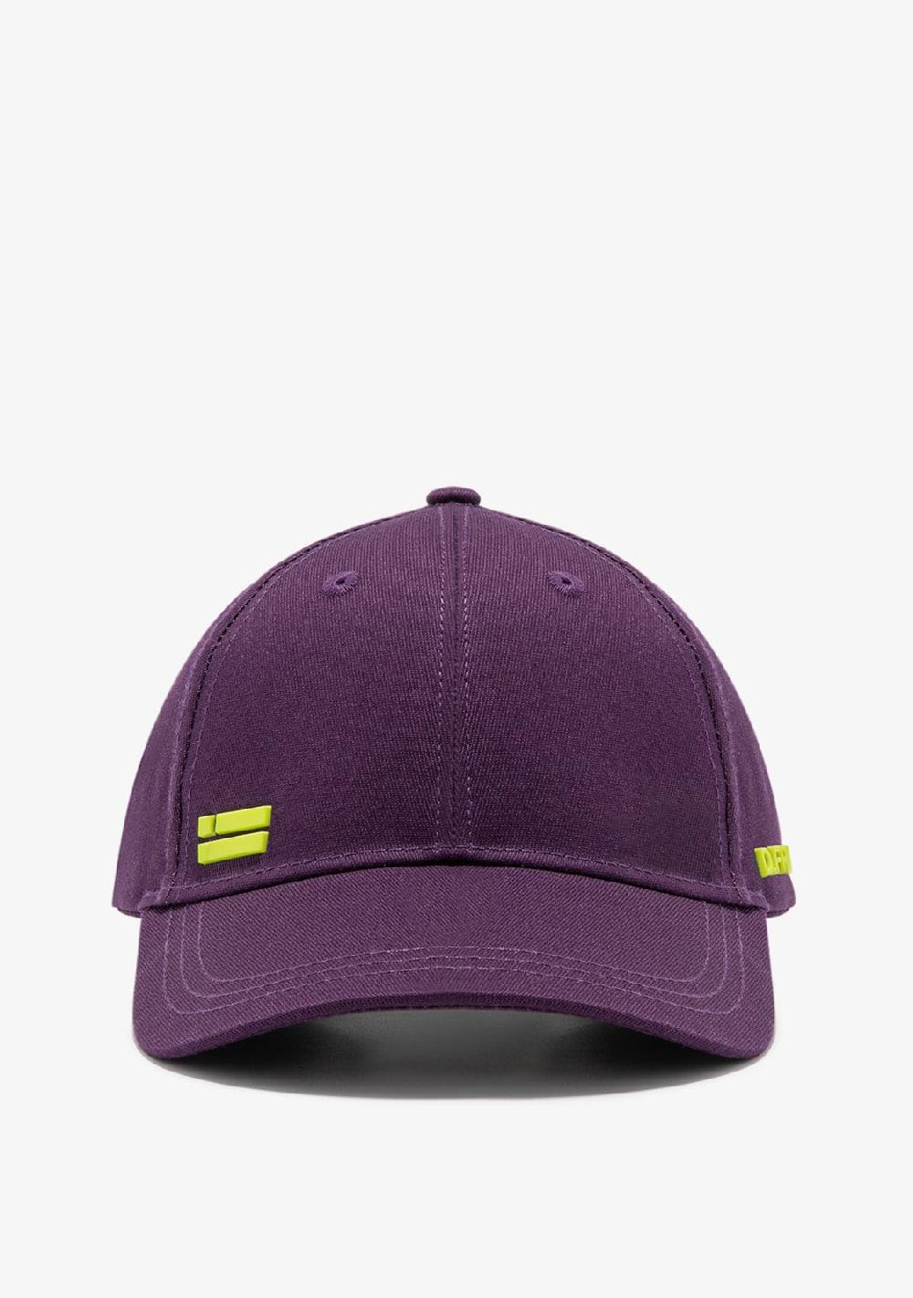 D.franklin Basic Flag Cap Purple / Yellow