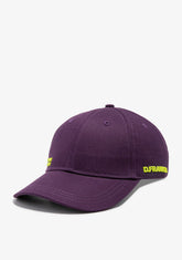 D.franklin Basic Flag Cap Purple / Yellow