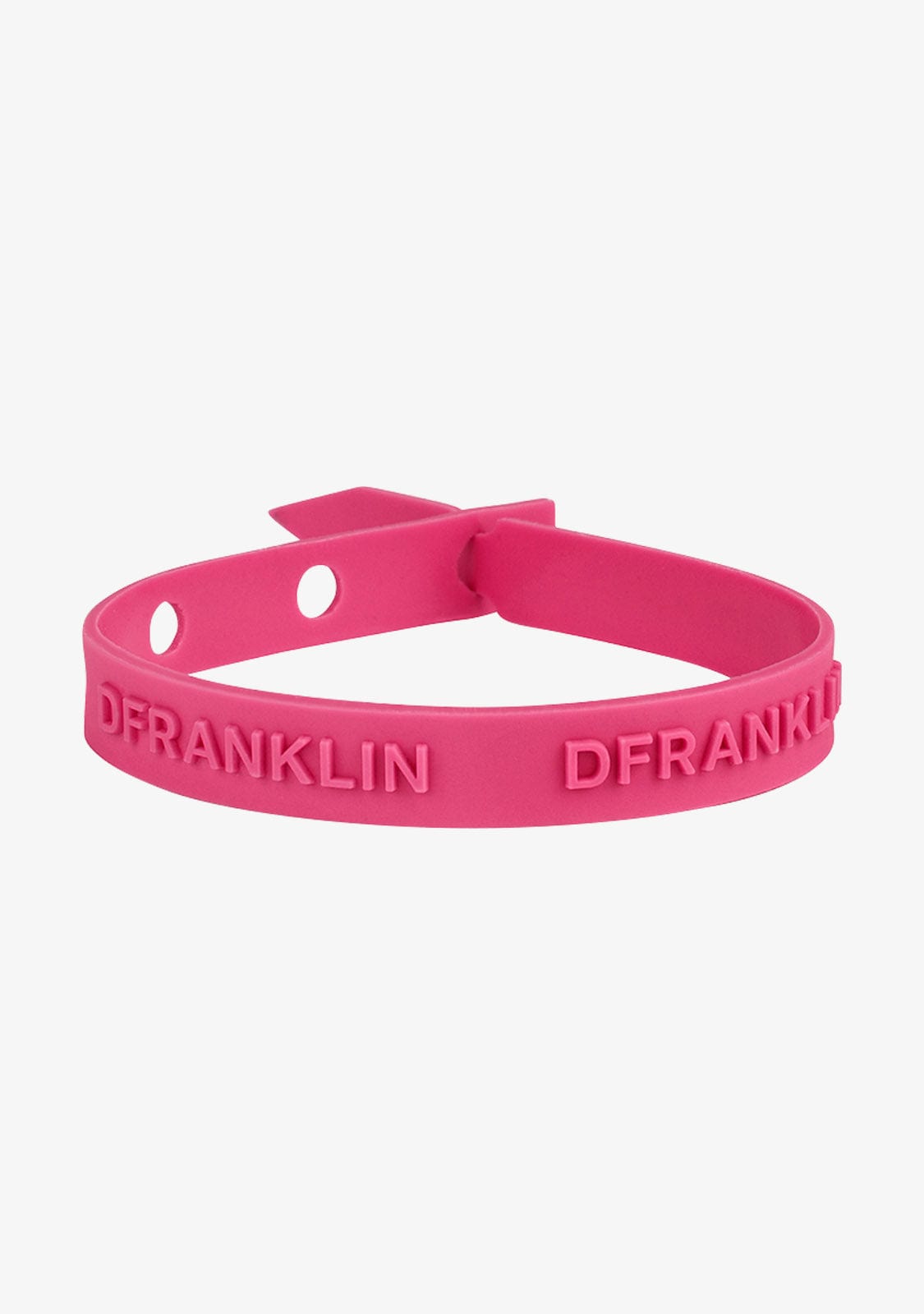 D.franklin Big DF Bracelet Hot Pink