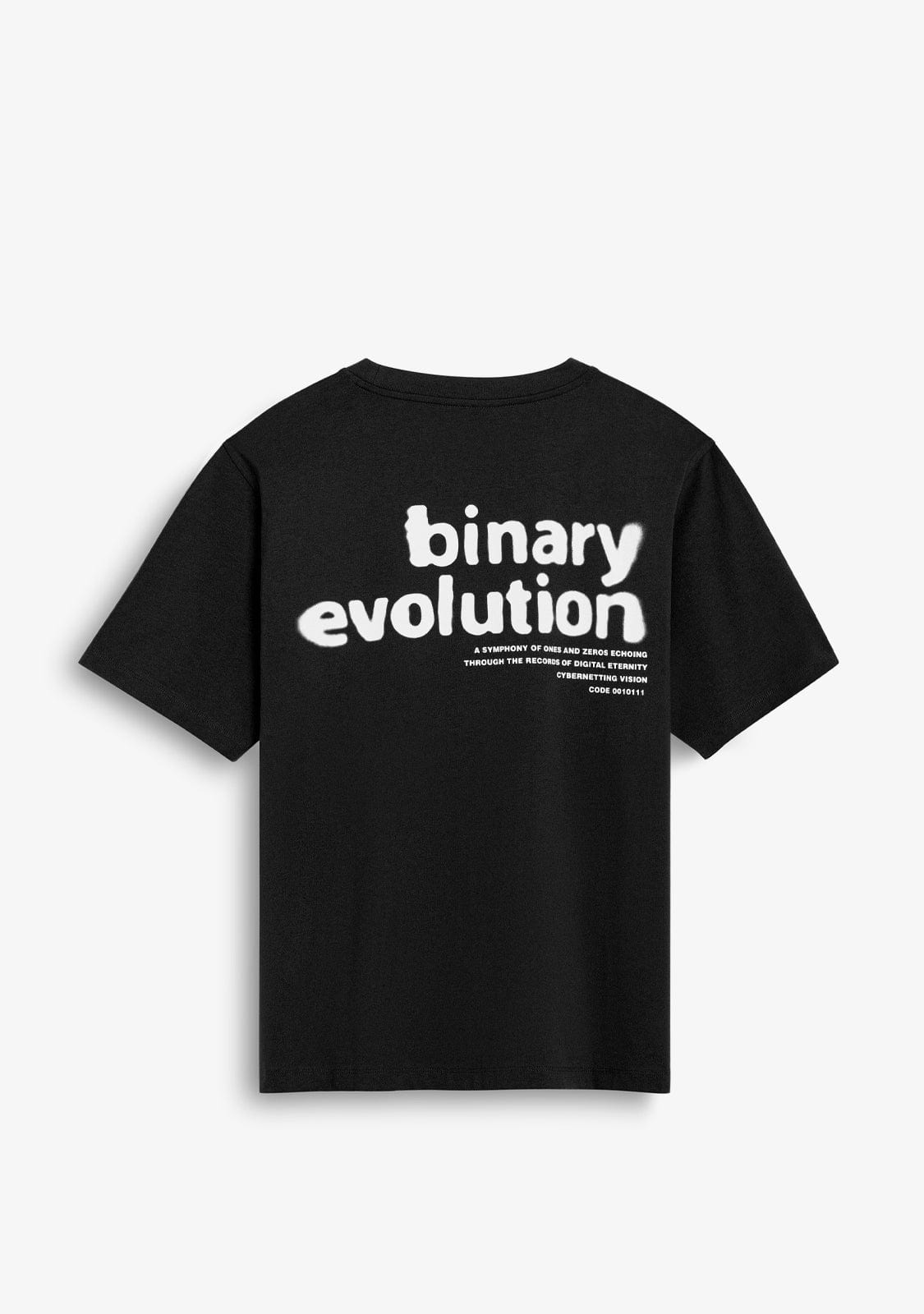 D.franklin Binary Tee Black