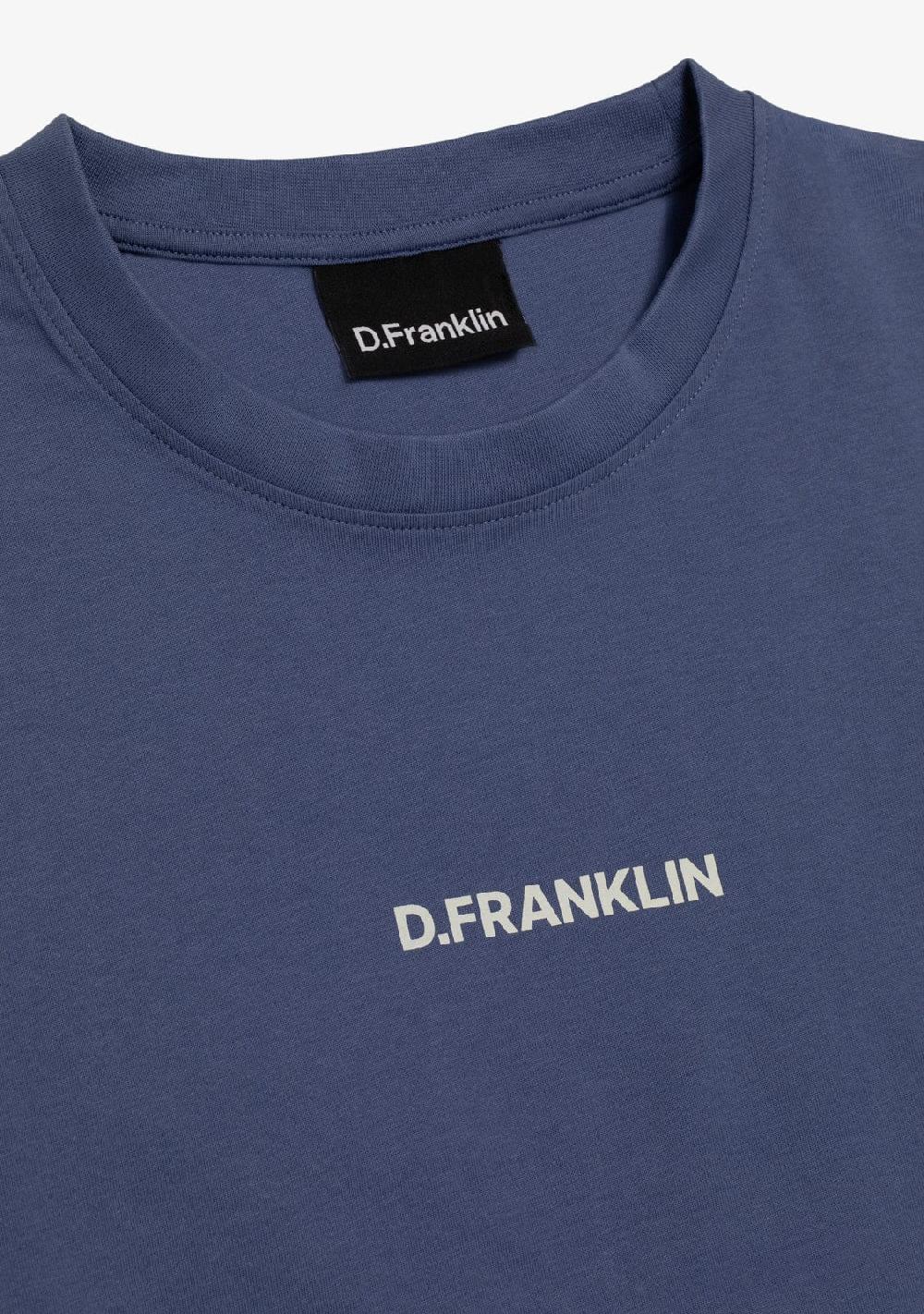D.franklin Binary Tee Blue