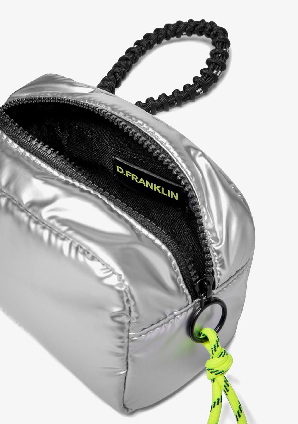 D.franklin Bomb Beauty Bag Silver