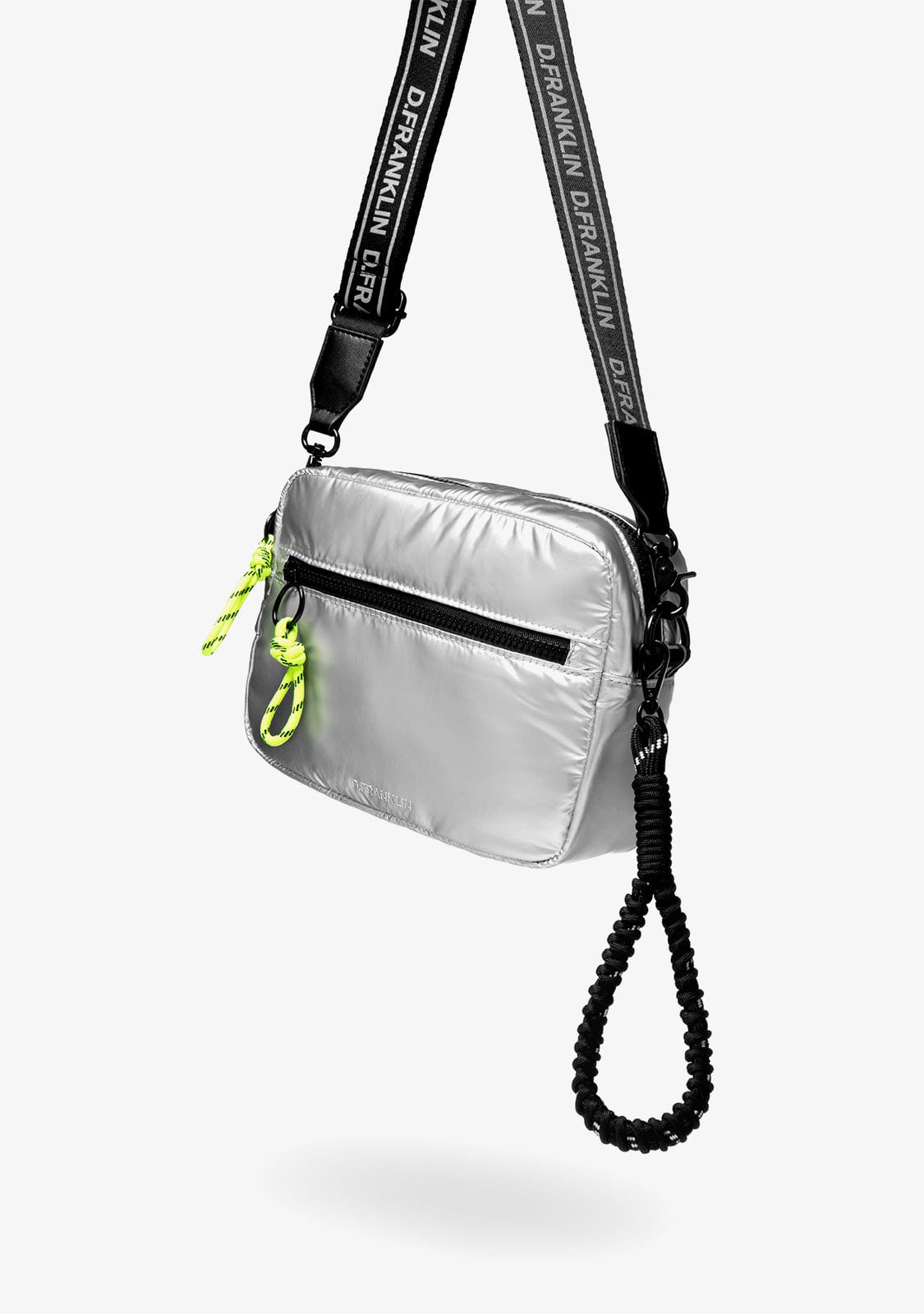 D.franklin Bomb Crossbody Bag Silver