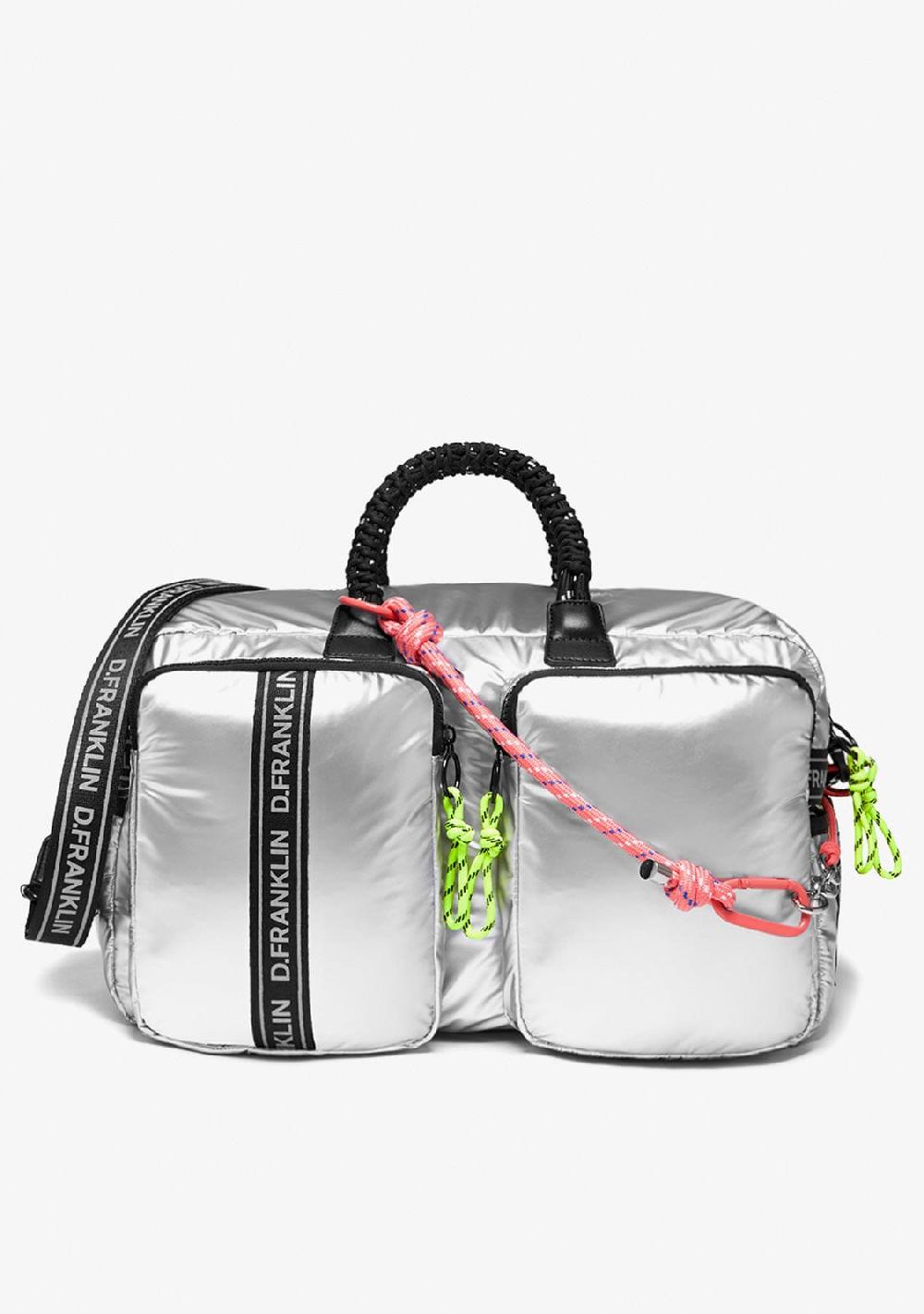 D.franklin Bomb Weekender Silver