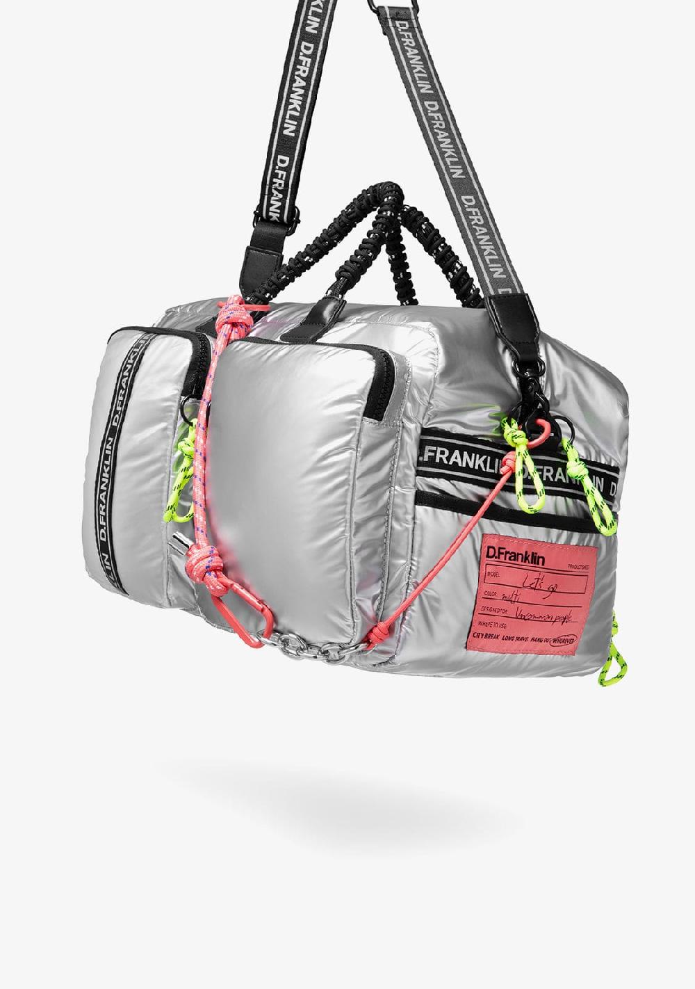 D.franklin Bomb Weekender Silver