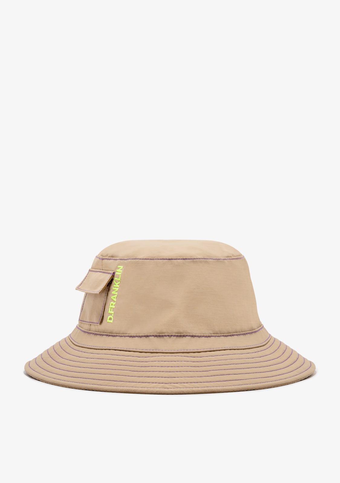 D.franklin Bucket Hat Beige