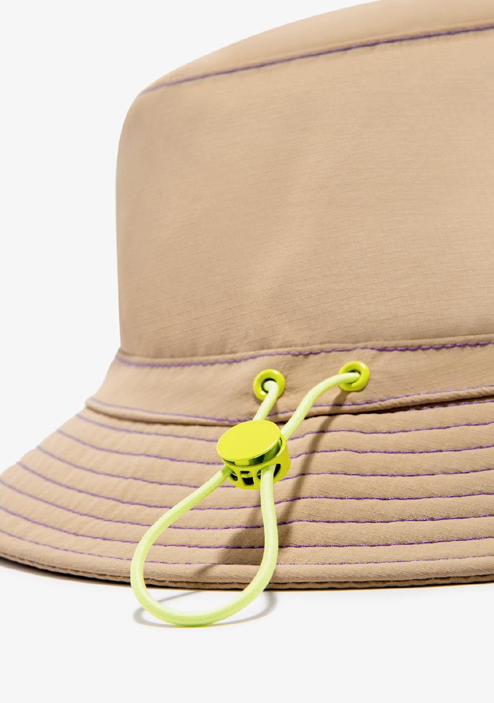 D.franklin Bucket Hat Beige