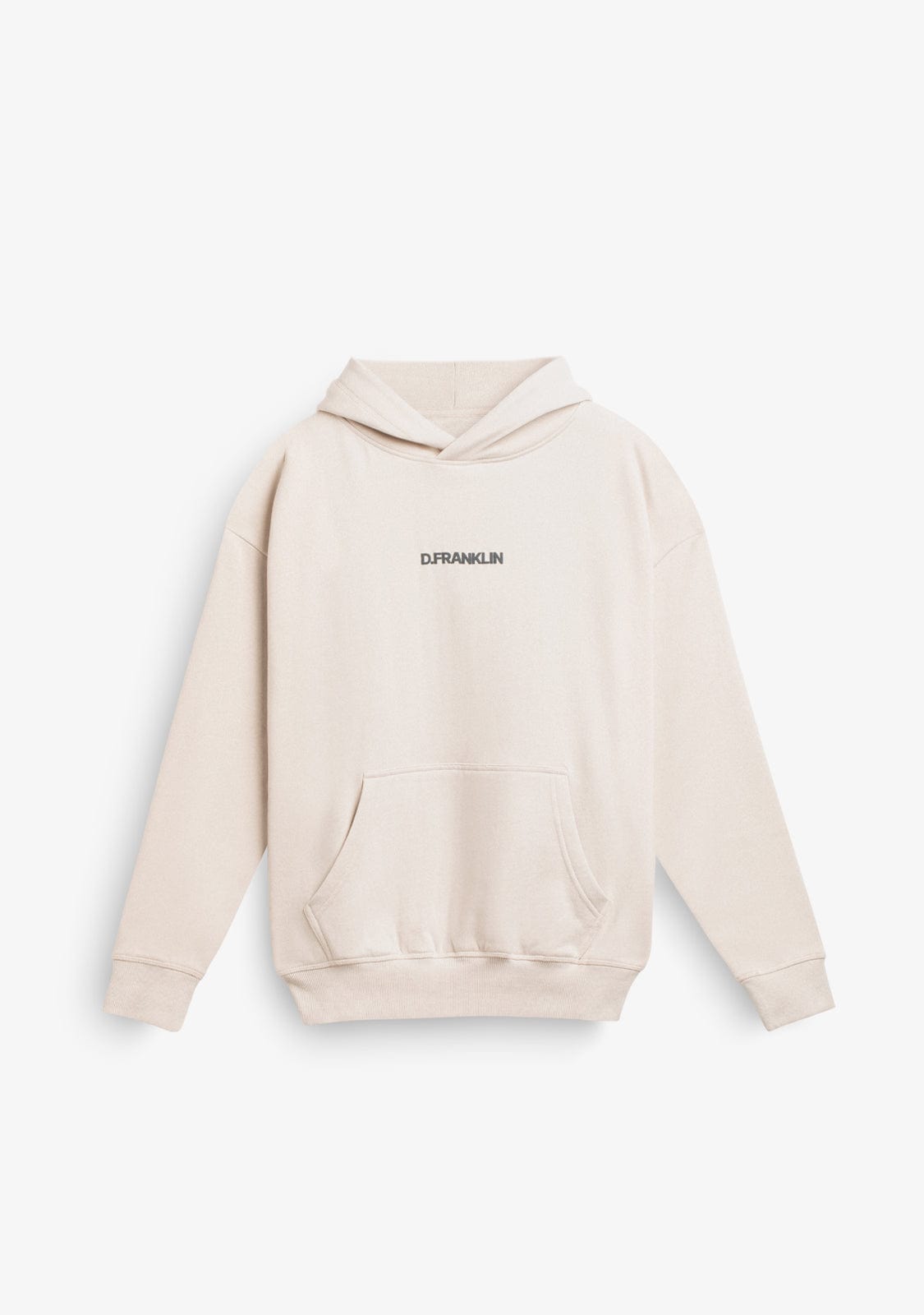 D.franklin Classic Oversize Hoodie Ice Grey