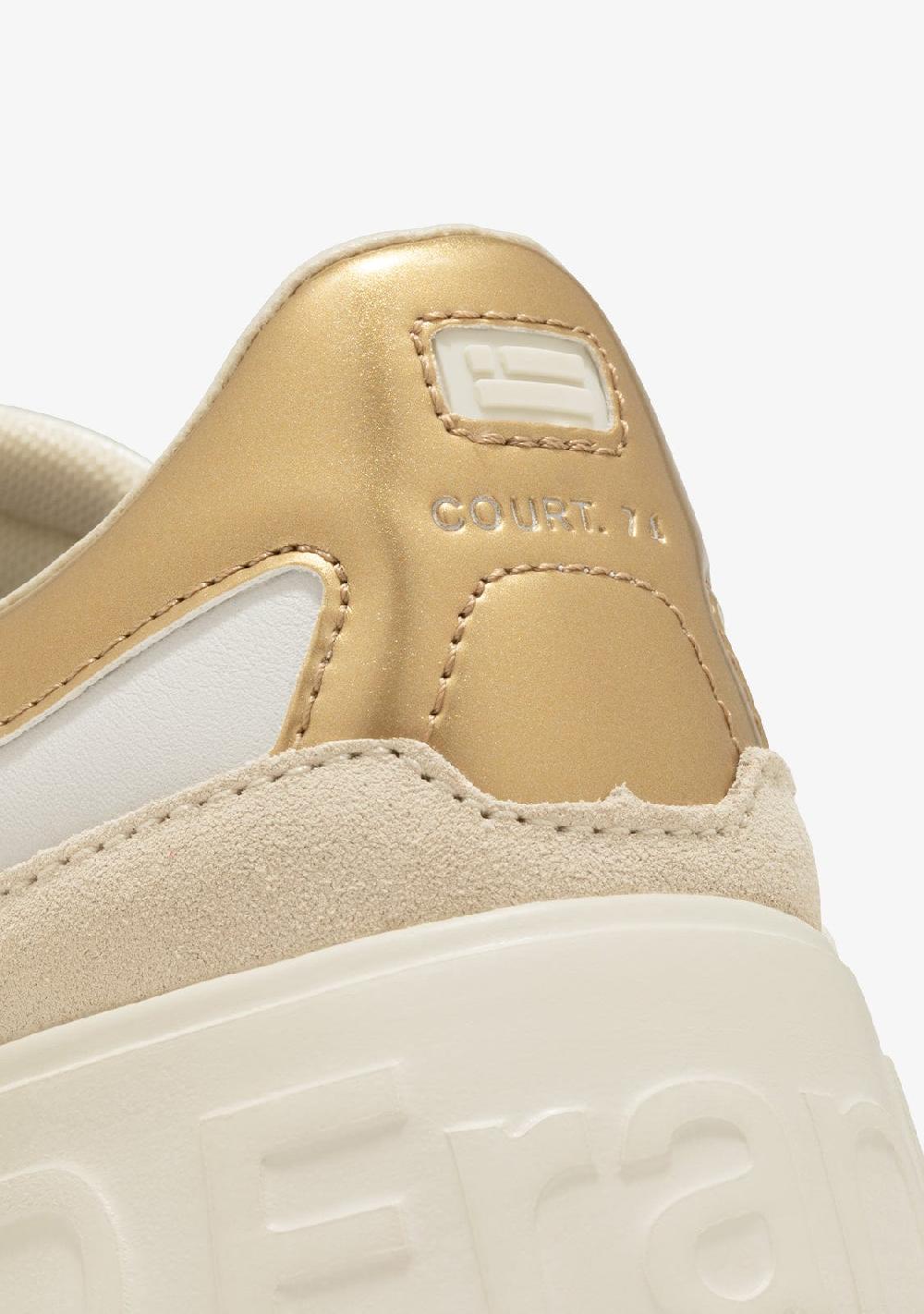 D.franklin Court Basic Glitter Gold