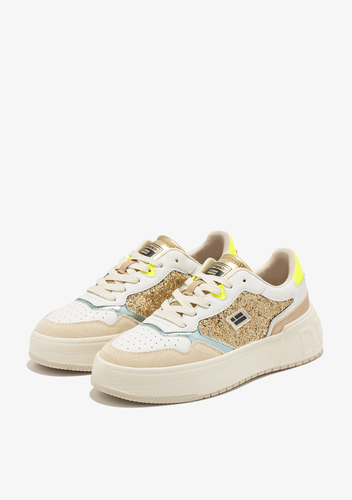 D.franklin Court Basic Glitter Gold / Multi