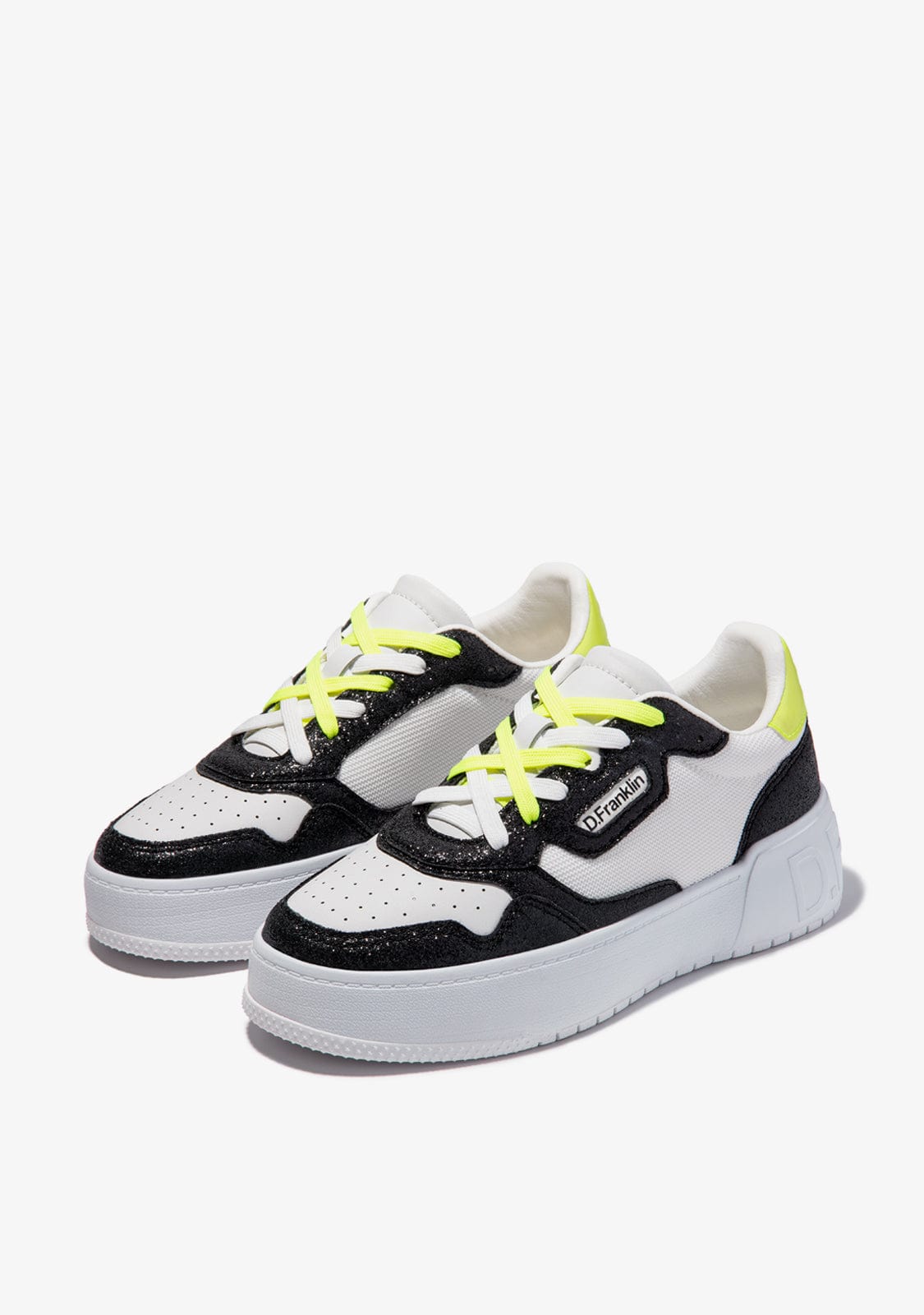 D.franklin Court Basic Mesh Glitter Black