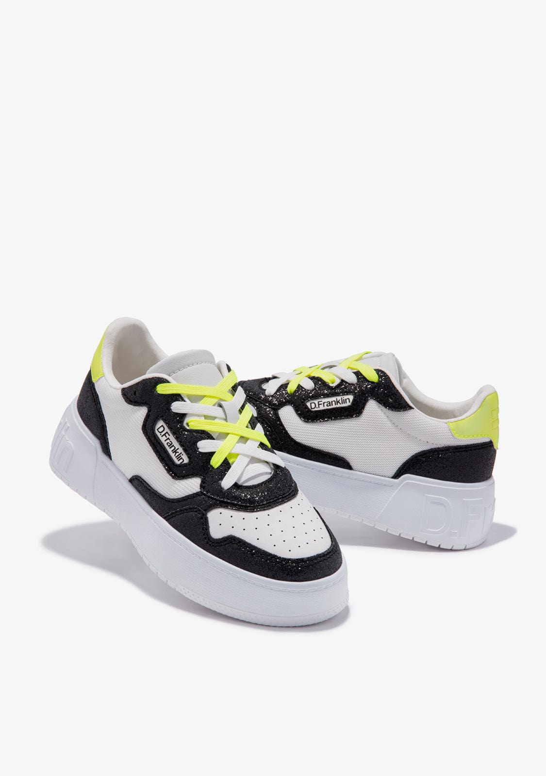 D.franklin Court Basic Mesh Glitter Black