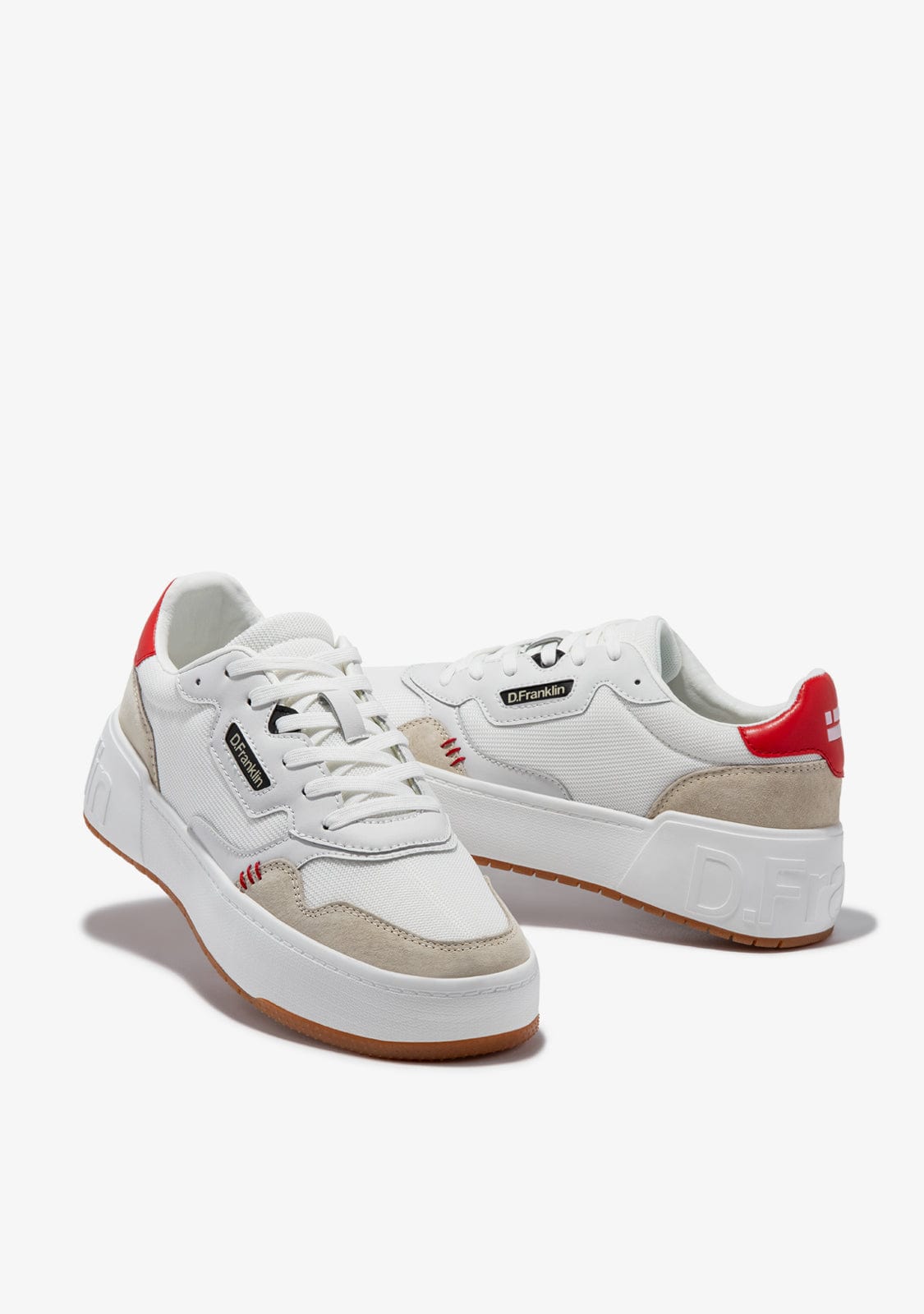 D.franklin Court Basic Stich Red