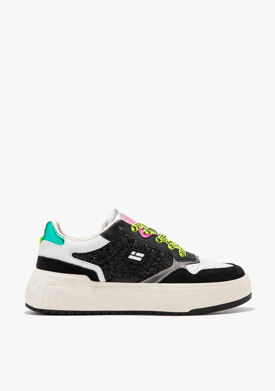 D.franklin Court Flag Glitter Black