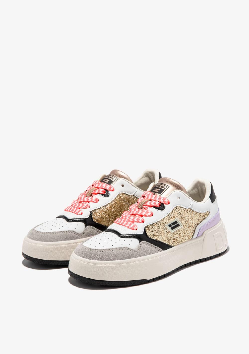 D.franklin Court Flag Glitter Gold