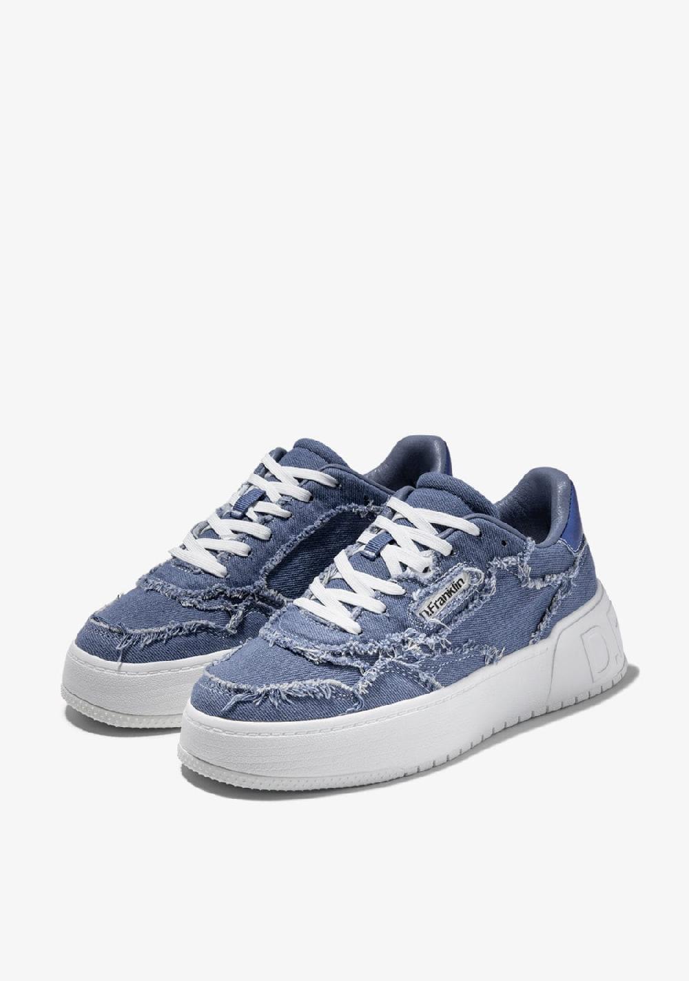 D.franklin Court Frayed Denim