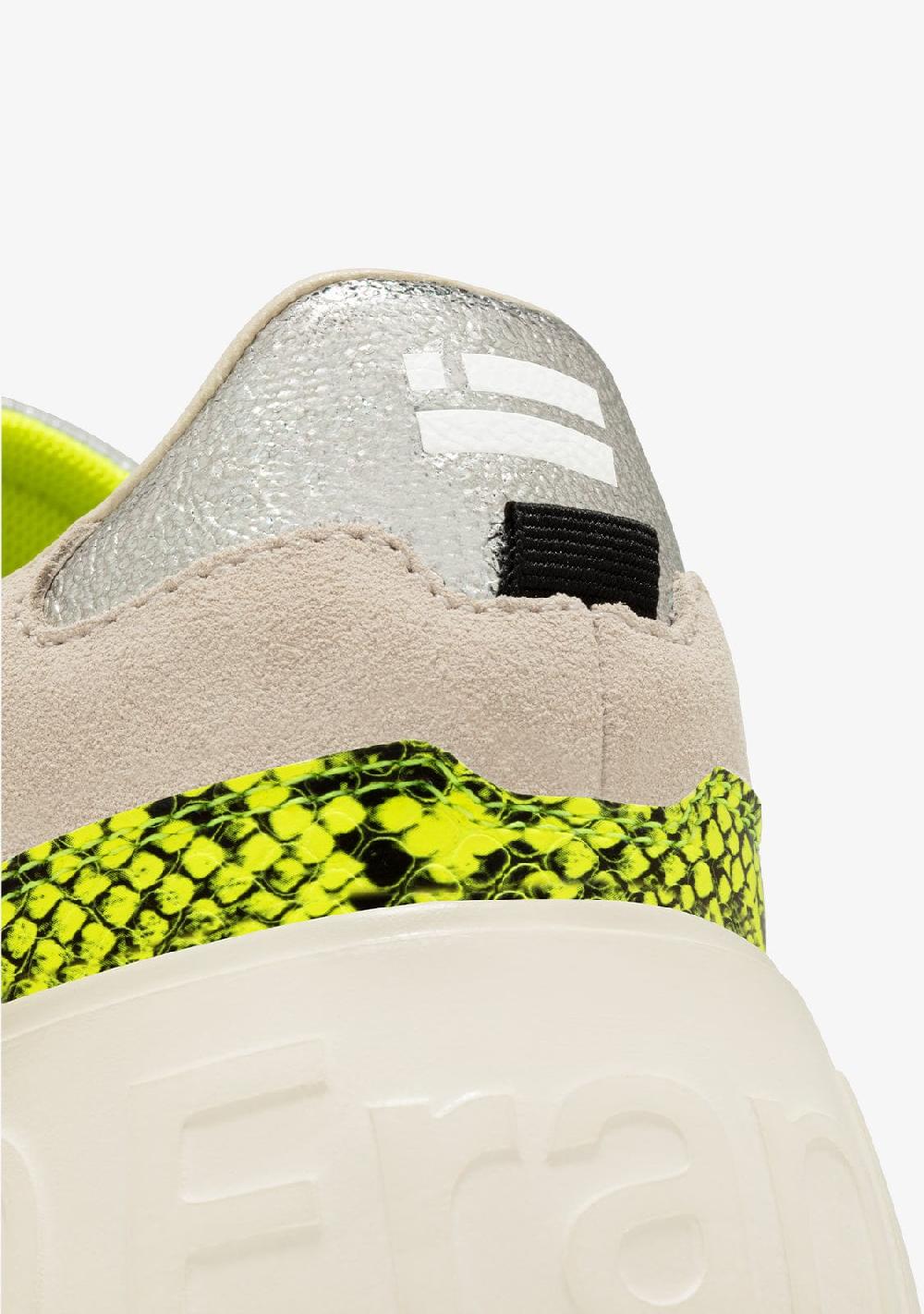 D.franklin Court Stich White / Multi