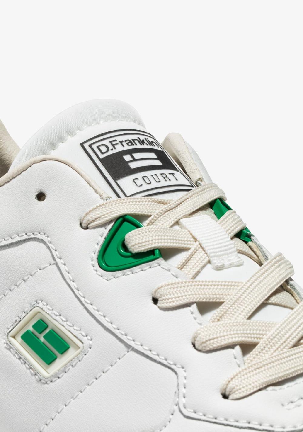 D.franklin Court Tennis Basic White / Green