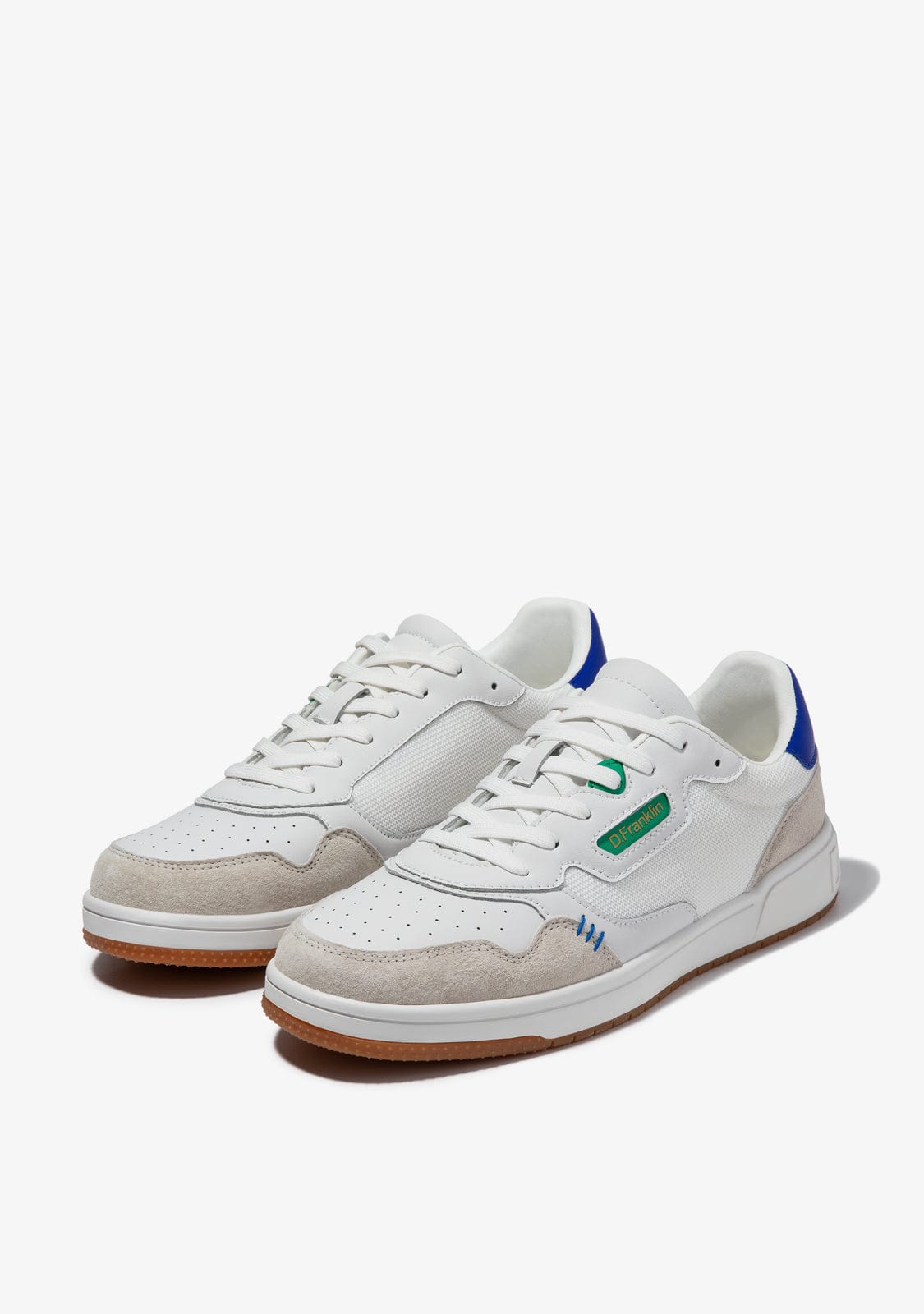 D.franklin Court V2 Basic White / Blue