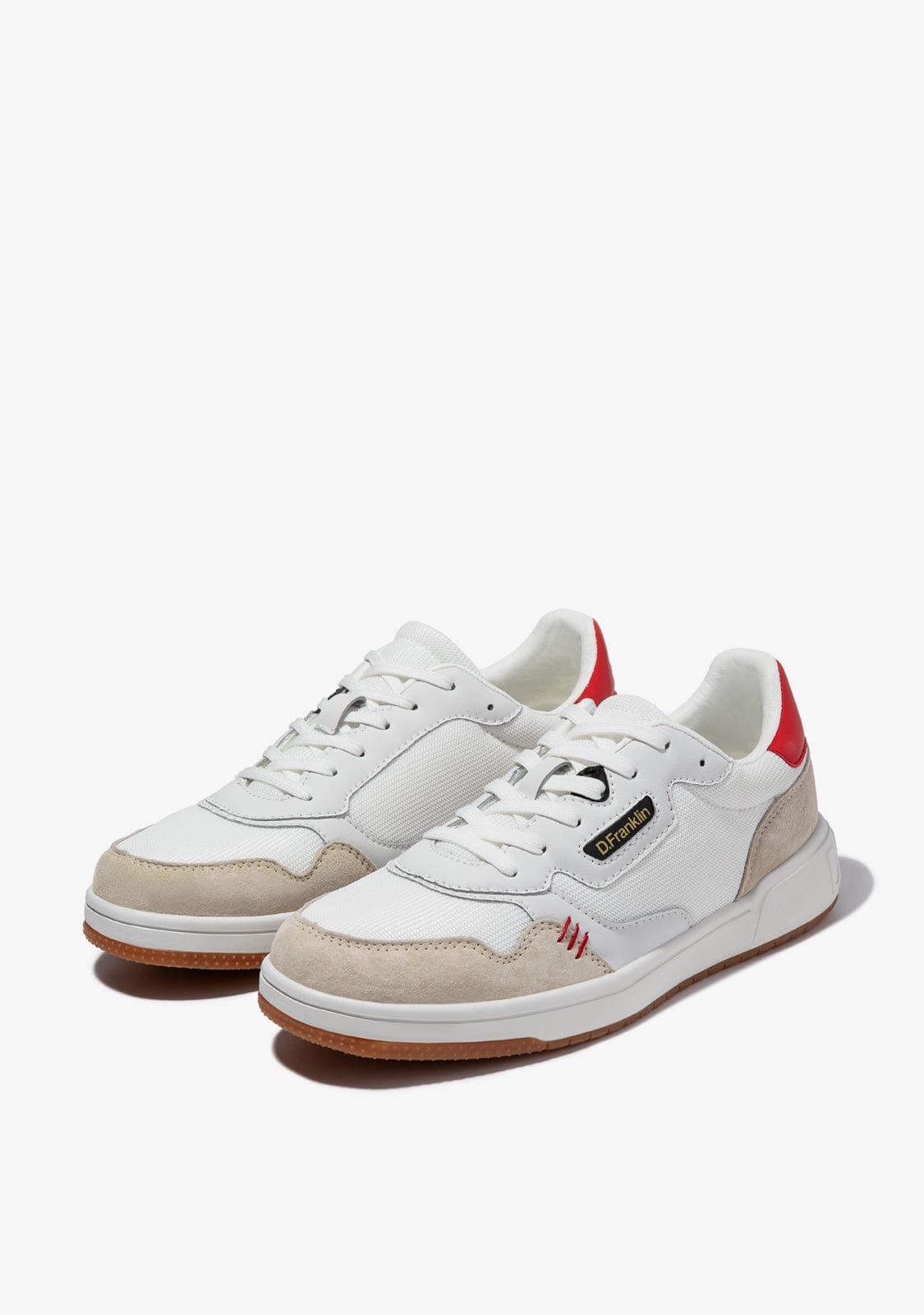 D.franklin Court V2 Basic White / Red