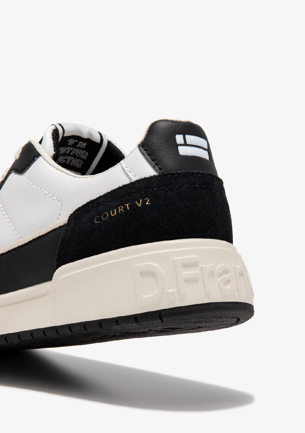 D.franklin Court V2 Flag White / Black