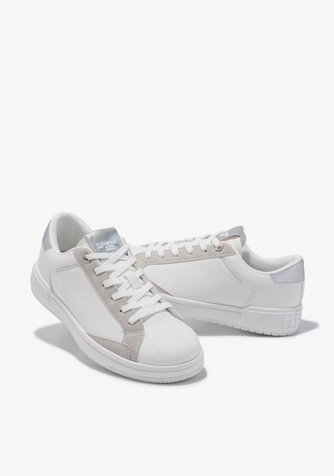 D.franklin Court V2 Tennis Basic White