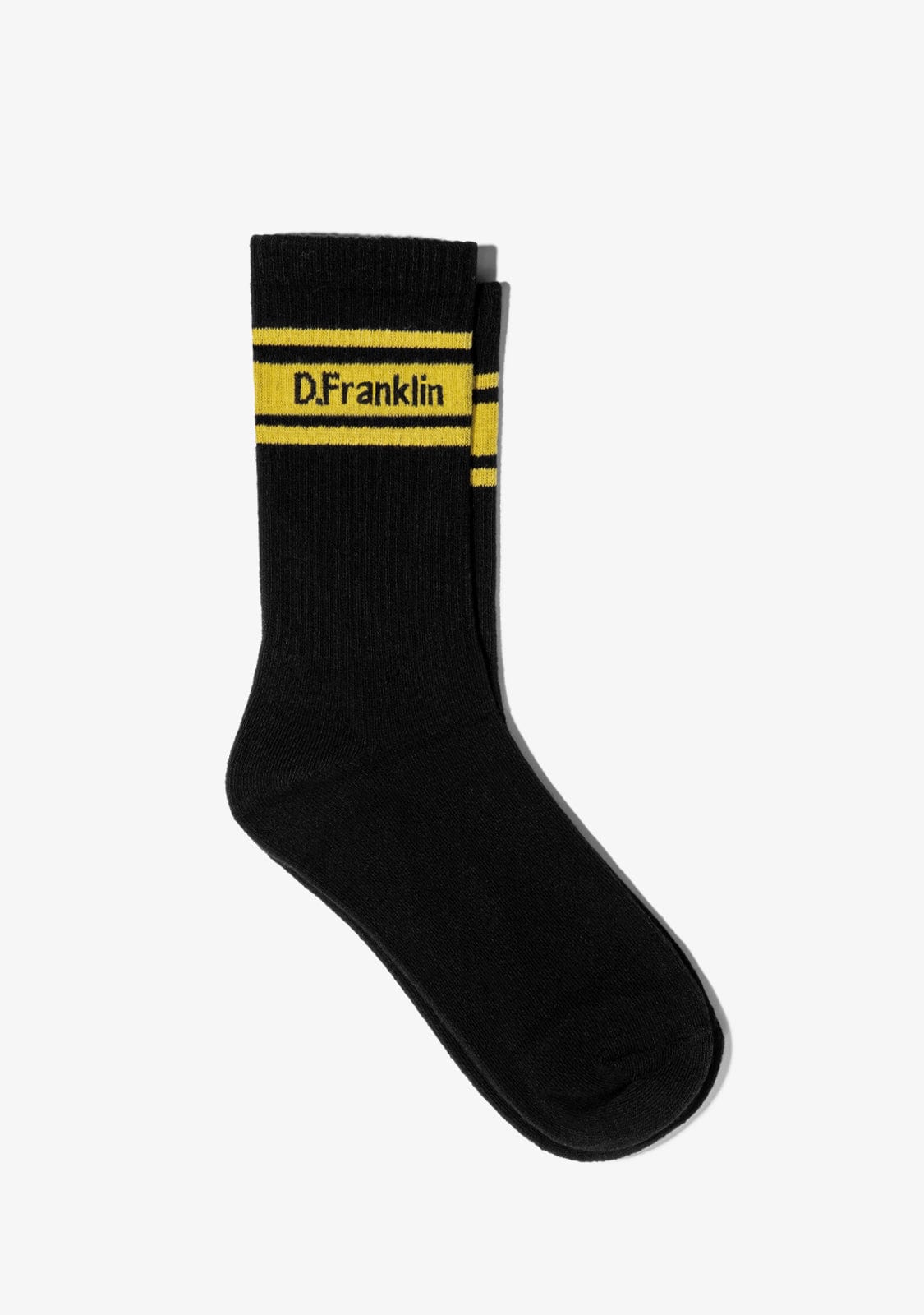 D.franklin DF 3 Stripes Socks Black