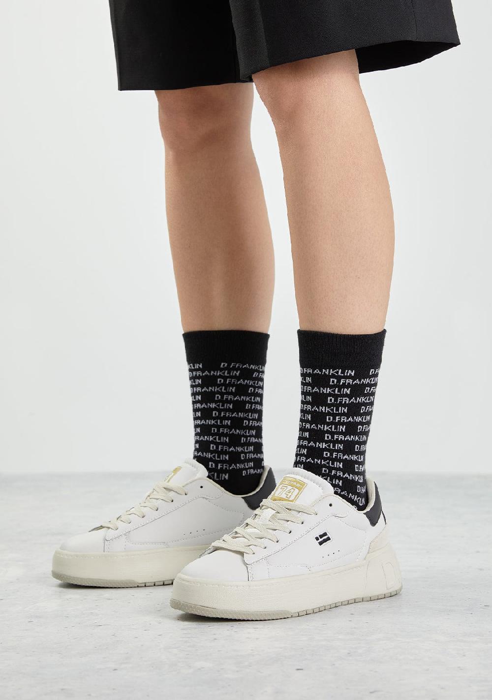 D.franklin DF Capital Socks Black