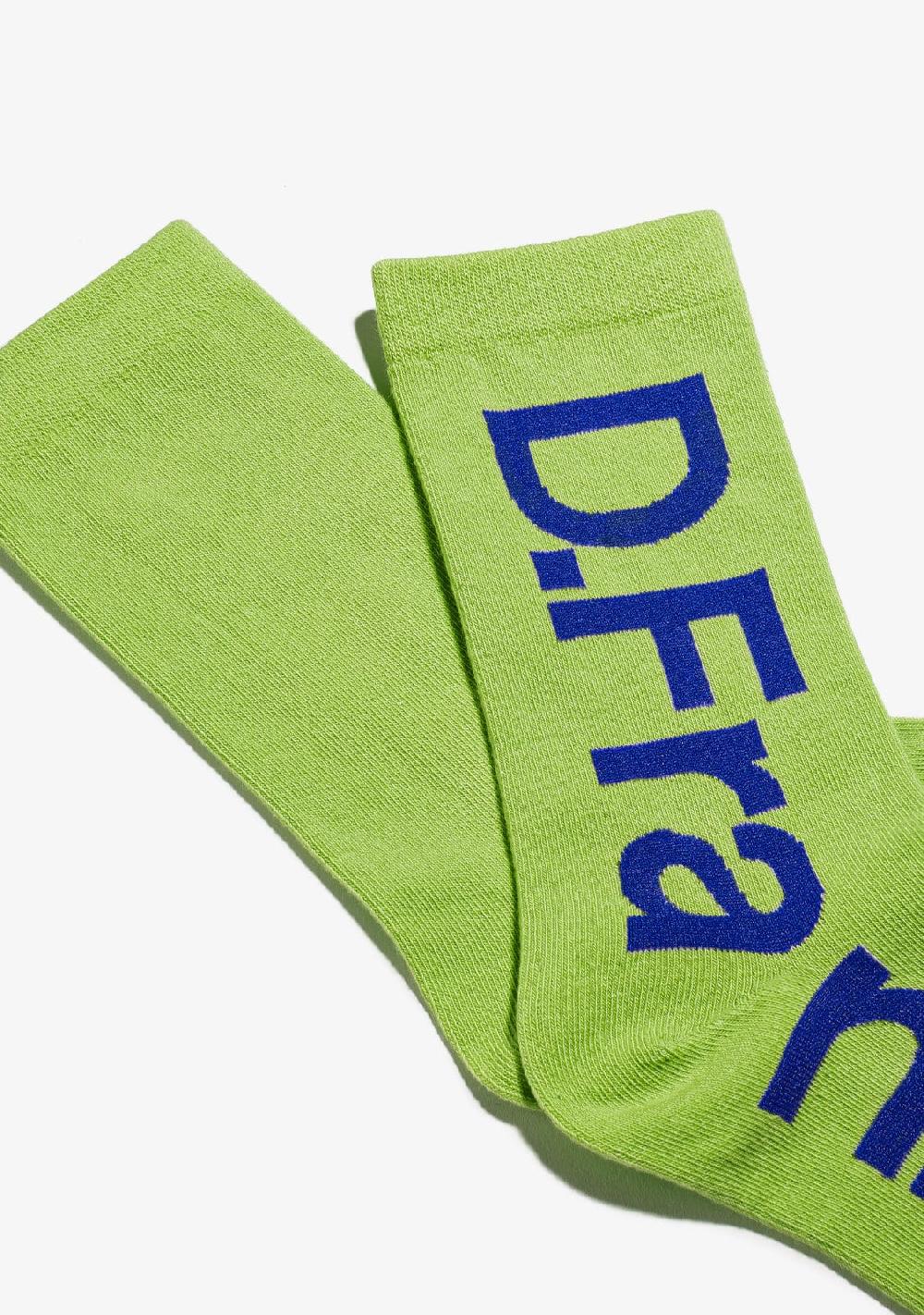 D.franklin DF Socks Lime / Blue