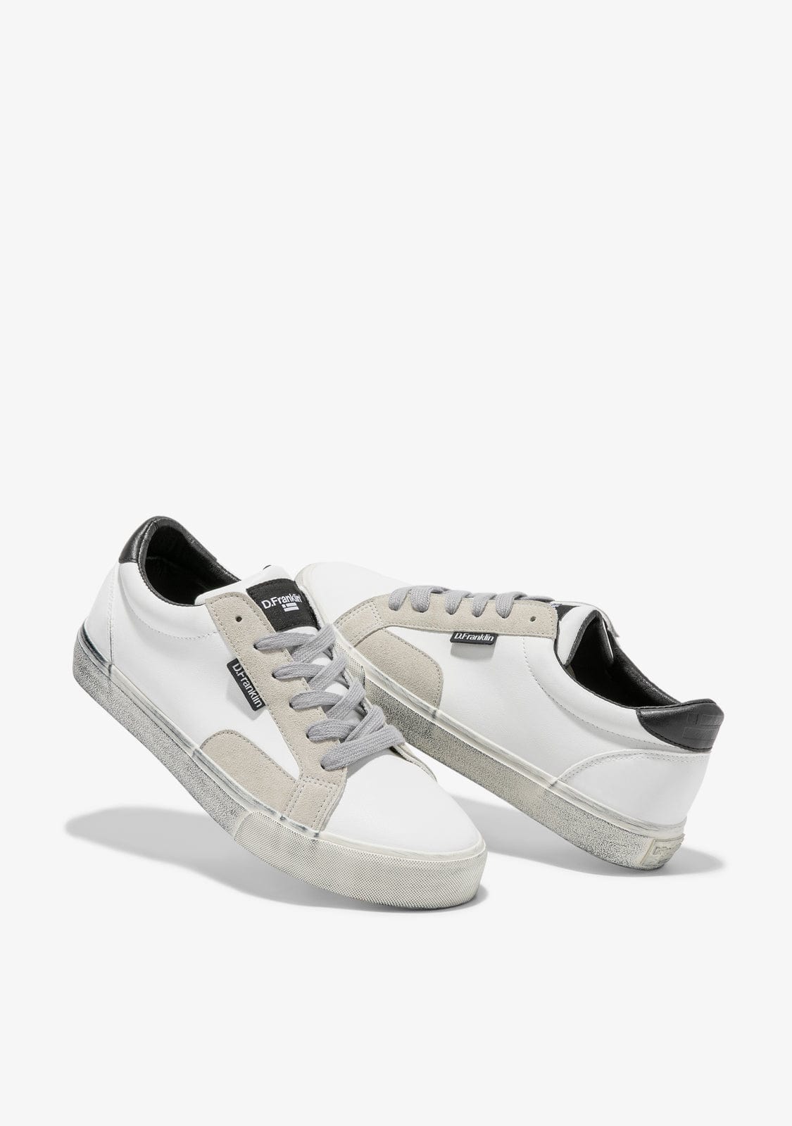 D.franklin Echo Low Multi White / Black