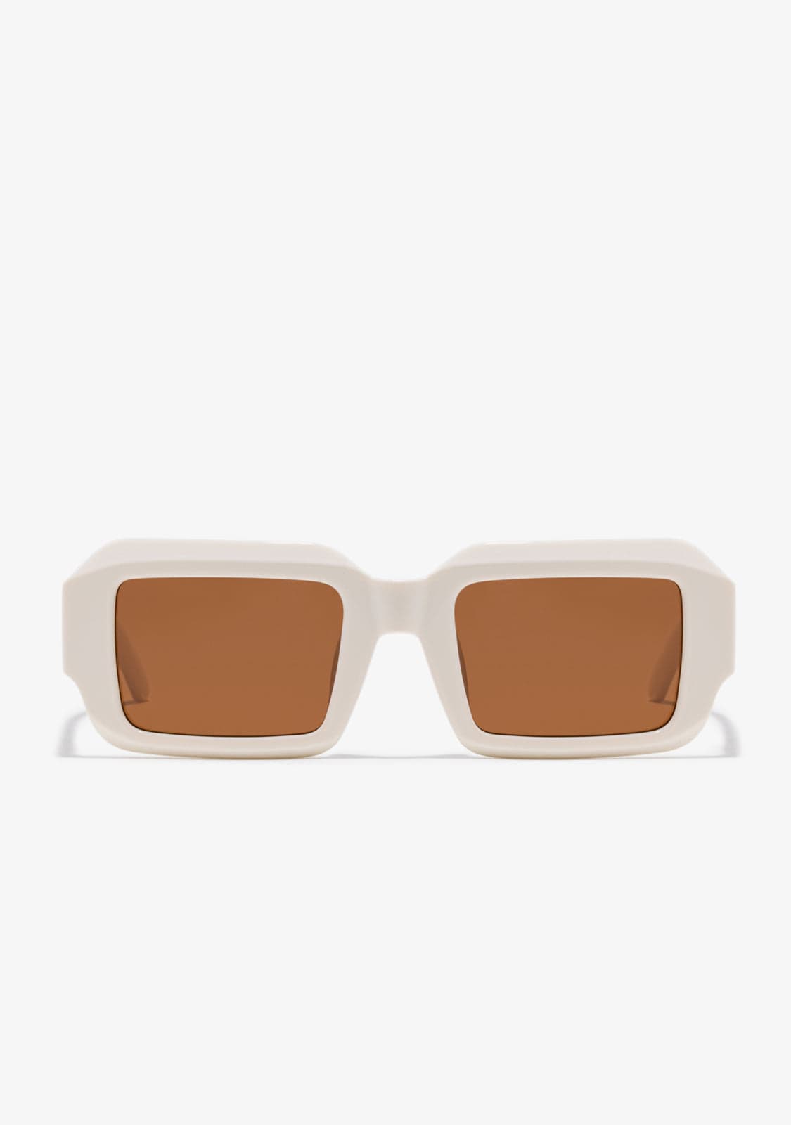 D.franklin Emblem GEO White Ivory / Brown