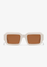 D.franklin Emblem GEO White Ivory / Brown