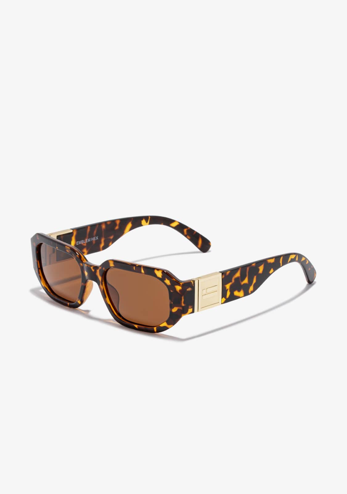 D.franklin Emblem HEX Tort / Brown