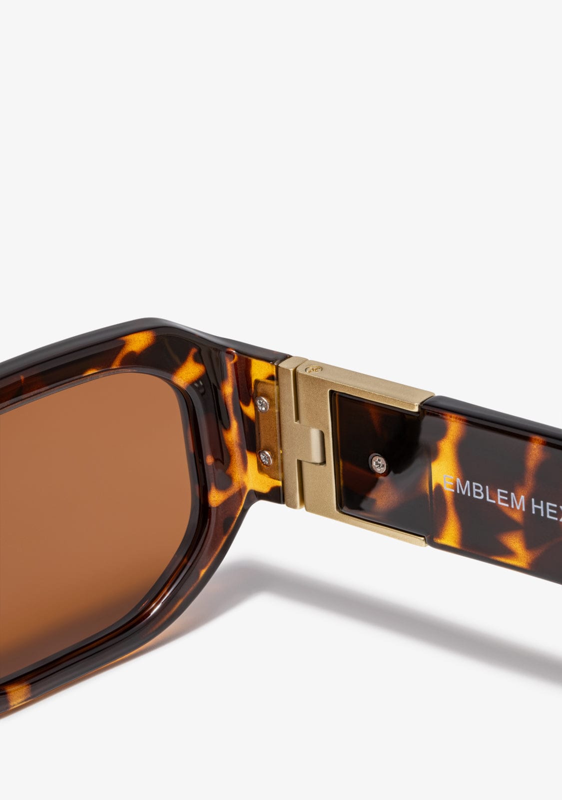 D.franklin Emblem HEX Tort / Brown