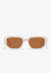 D.franklin Emblem HEX White Ivory / Brown