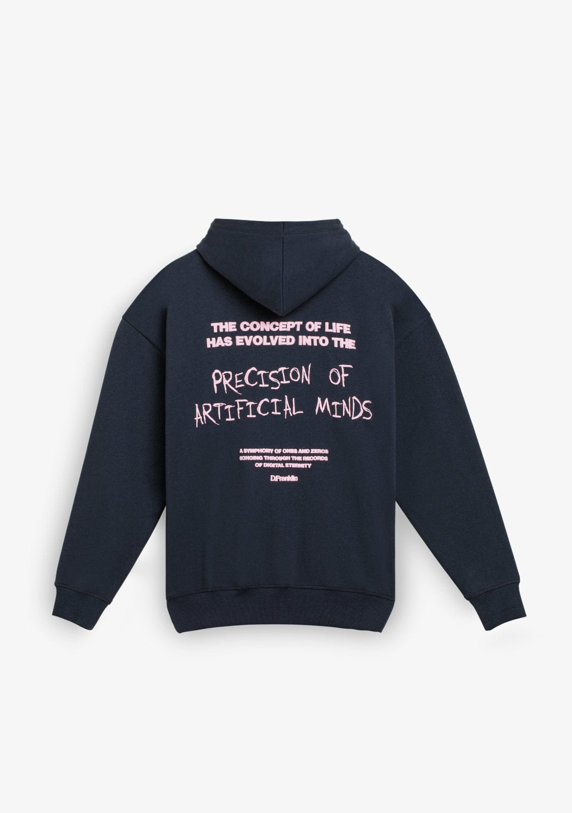 D.franklin Eternity Oversize Hoodie Grey