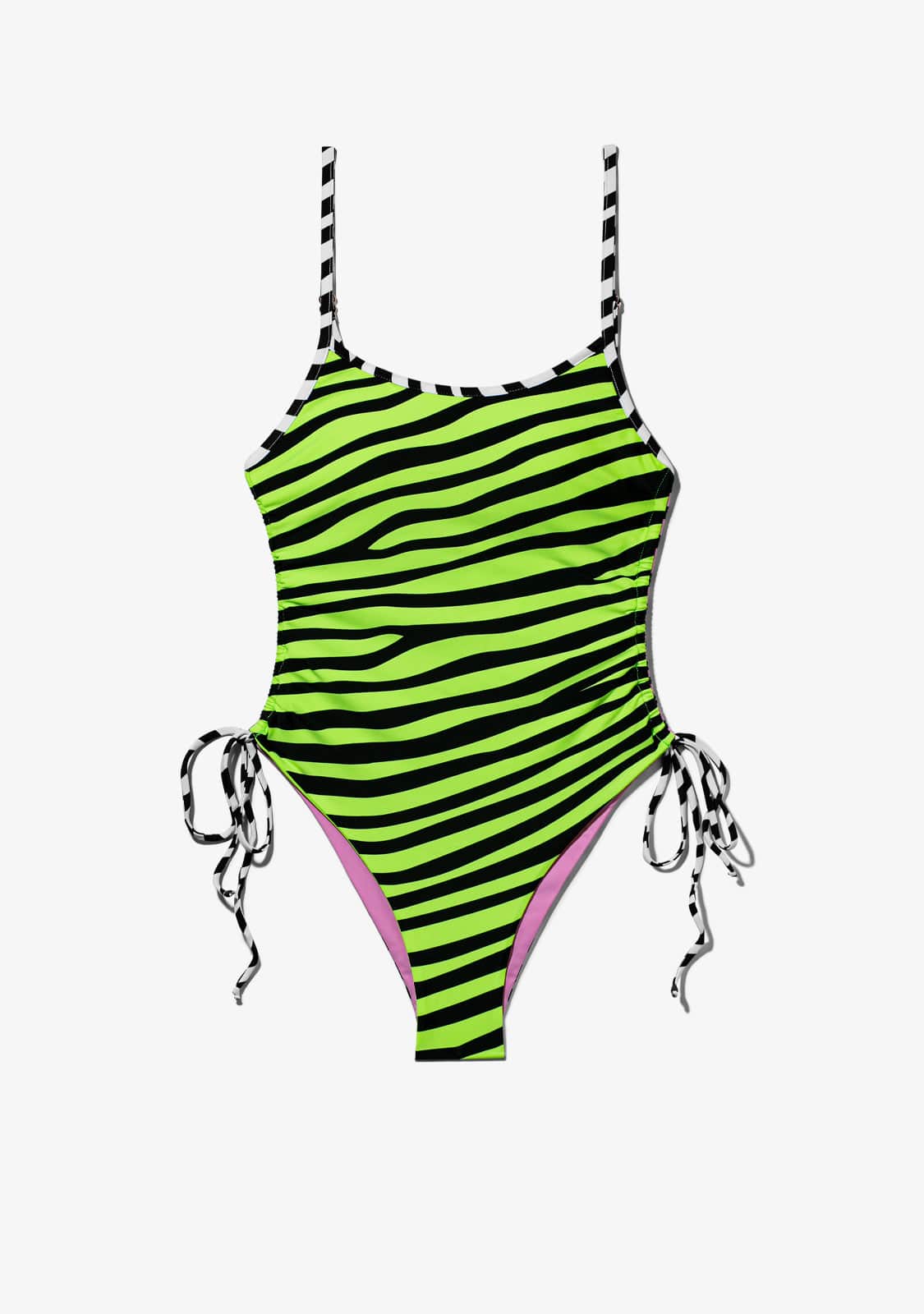 D.franklin Feroe One-Piece Zebra Lime