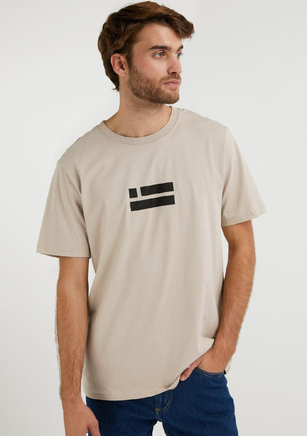 D.franklin Flag T-Shirt Desert / Black