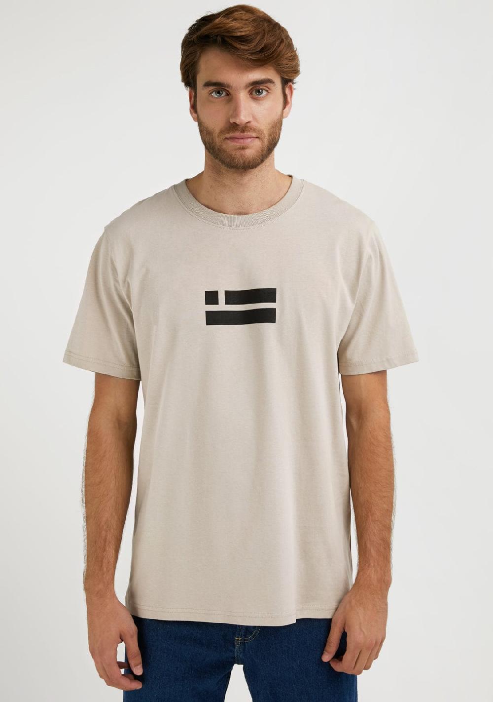 D.franklin Flag T-Shirt Desert / Black