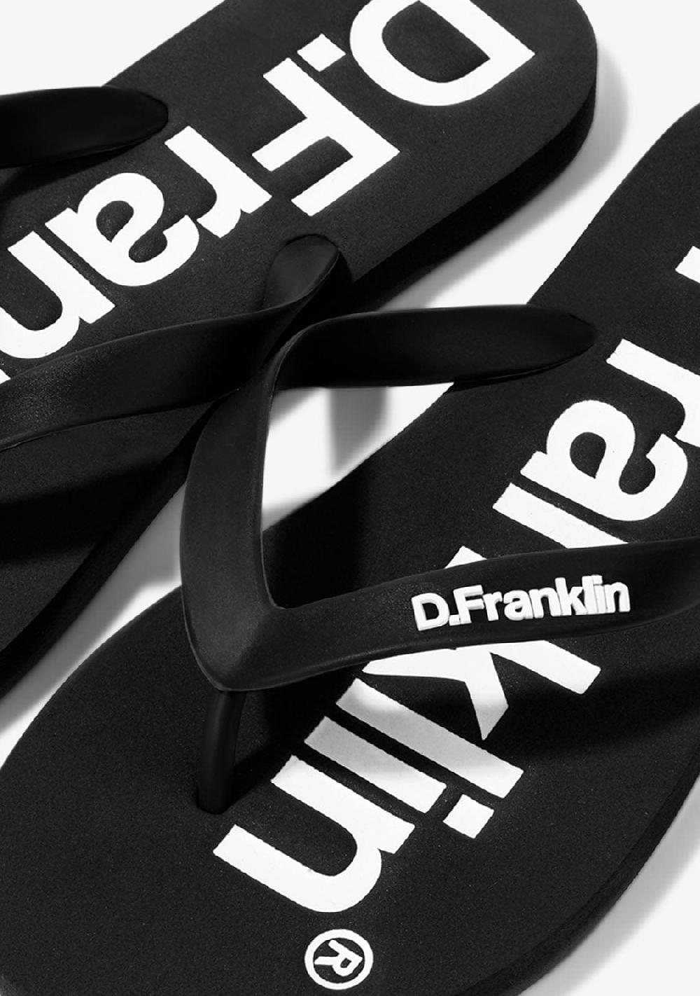 D.franklin Flip Flop Black